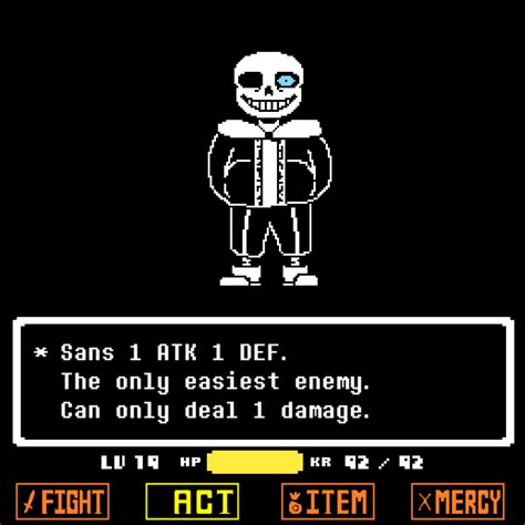 undertale stats menu.